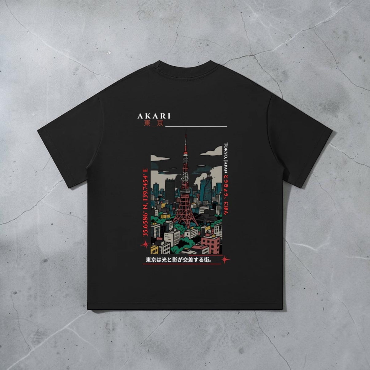 Akari Tokyo Baggy Tshirt