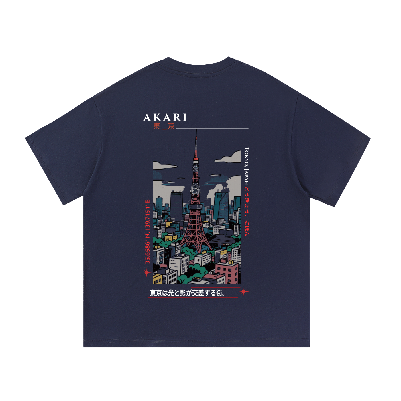 Akari Tokyo Regular Fit Tshirt