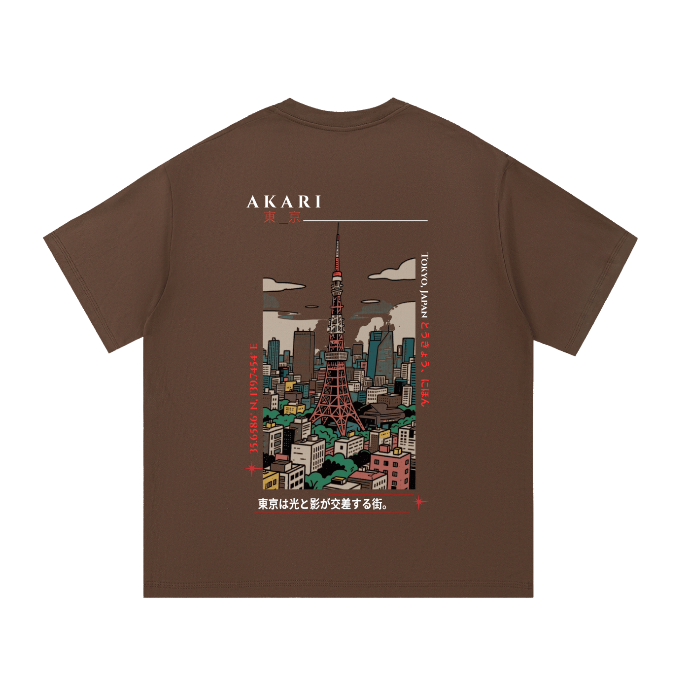 Akari Tokyo Regular Fit Tshirt