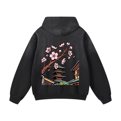Akari Kyoto Sunfade Oversized Hoodie