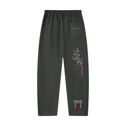 Akari Sakura Regular Sweatpants