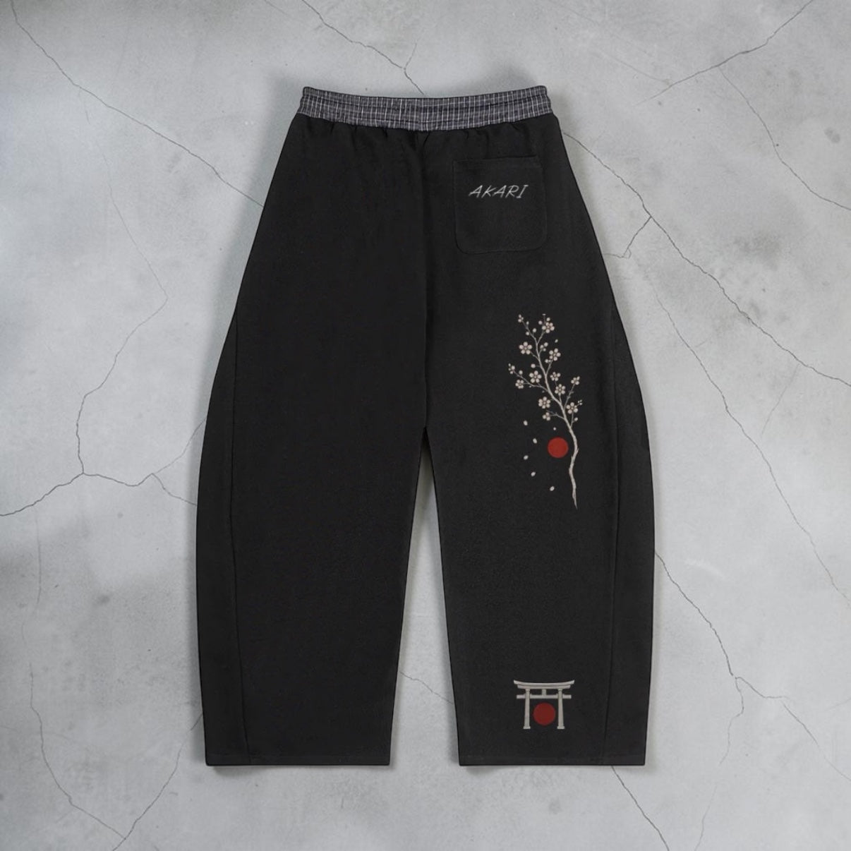 Akari Sakura Waistband Sweatpants