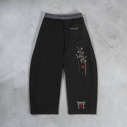 Akari Sakura Waistband Sweatpants