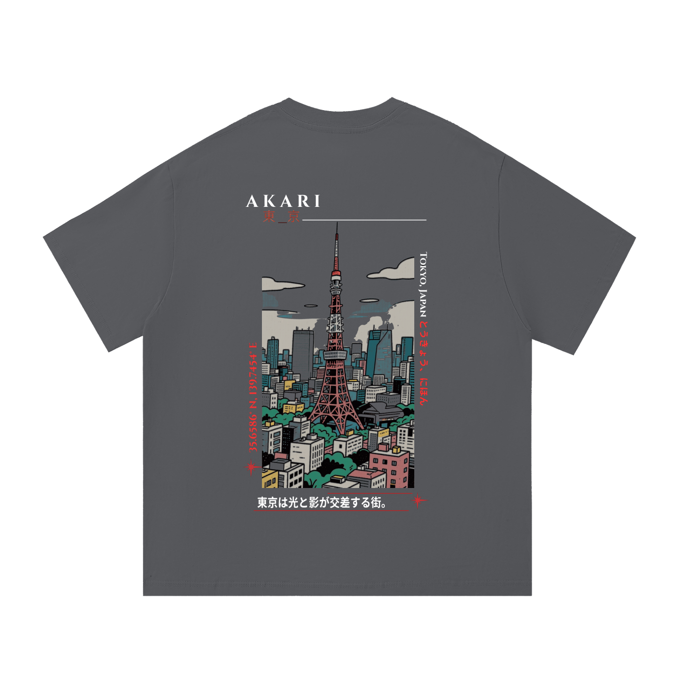 Akari Tokyo Regular Fit Tshirt